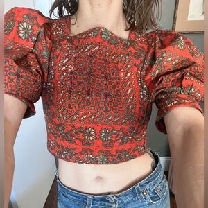 Ulla Johnson Cotton corset top